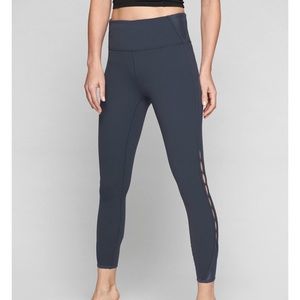 Athleta 7/8 Peekaboo Leggings